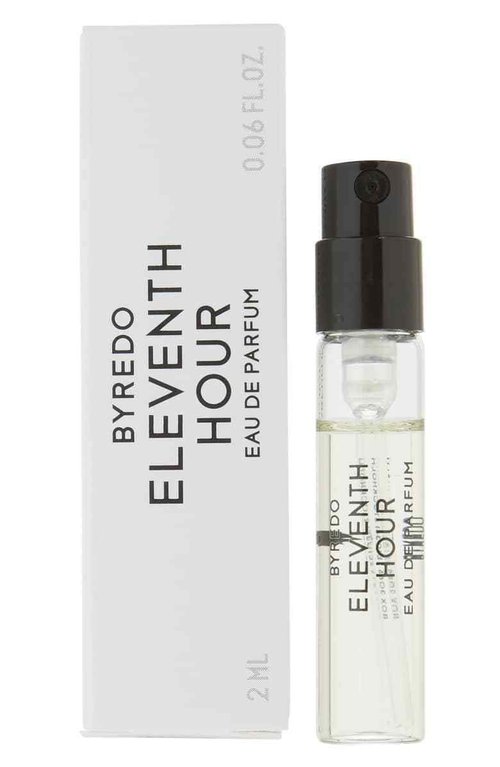 Byredo ELEVENTH HOUR Eau De Parfum Sample - Intense Fragrance | 0.06 fl oz / 2 ml