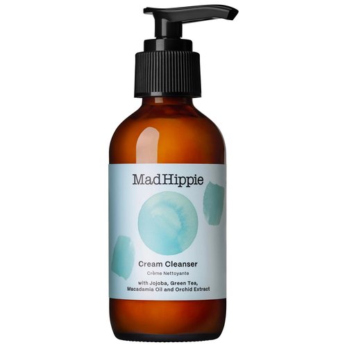 Mad Hippie Cream Cleanser - Gentle Hydrating Formula with Hyaluronic Acid & Jojoba Oil, 4 Oz