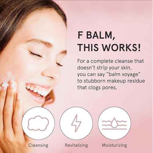 grace & stella Makeup Remover Cleansing Balm - Hydrating Facial Cleanser with Vitamin E for Soft, Nourished Skin - Melt Stubborn Waterproof Make Up, Mascara, Eye Liner - Vegan Skincare (102g/ 4.3 oz)