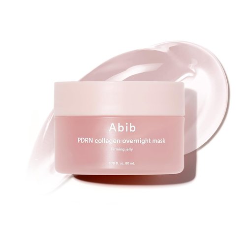 Abib PDRN Collagen Overnight Face Mask - Firming Jelly 2.7 fl oz | Korean Sleeping Mask for Rejuvenation & Elasticity