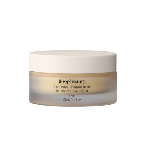 Goop Beauty Cleansing Balm - Gentle Makeup Remover & Facial Cleanser for Sensitive Skin | Saffron Extract & Vitamin E | 3.4 fl oz