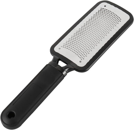 Skiennix Foot File - Stainless Steel Callus Remover for Professional Pedicure | Ideal for Wet & Dry Feet