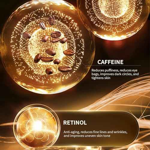 Eye Repair Stick for Men, Reduces Under Eye Dark Circles & Eyebags, Eyes Cooling Stick Hydrates and Depuffing 0.34 Fl.Oz (1)