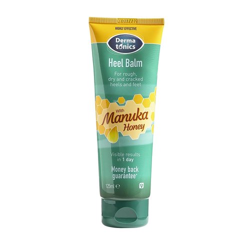 Dermatonics Fast-Acting Manuka Honey Heel Balm | Nourishing Formula for Dry, Cracked Heels | Hydrates and Softens Feet | Safe for Diabetics | 4.23 Fl oz x 2 pack