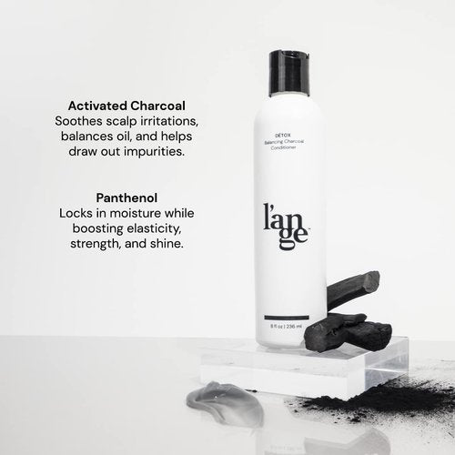 L'ANGE HAIR Detox Balancing Charcoal Conditioner - Soothe Scalp & Remove Impurities | Boosts Moisture & Shine