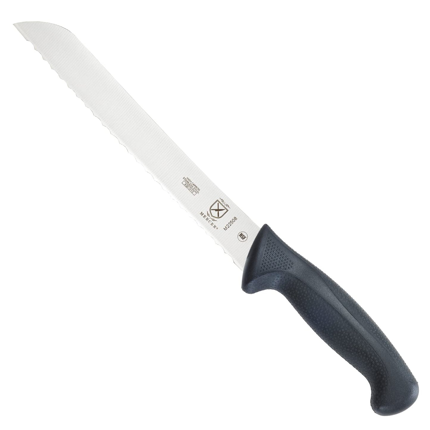 Mercer Culinary M18134BK Bread Knife, 6-Inch, Millennia Black