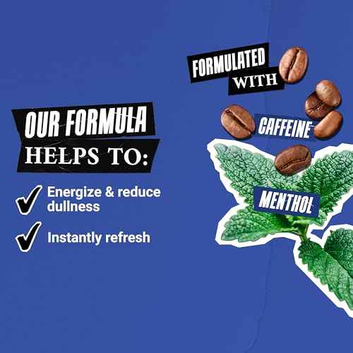 Kiehl's Facial Fuel Exfoliating Face Scrub, Facial Cleanser for Men, Smooths Skin & Removes Dead Skin, Dirt & Oil, Helps Soften Tough Facial Hair, with Caffeine, Menthol, Vitamin E & Citrus Extracts