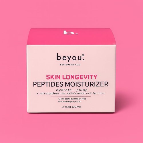 Beyou Skin Longevity Peptides Moisturizer - Hydrating Anti-Aging Formula for Youthful Skin