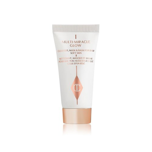 Charlotte Tilbury Multi-Miracle Glow - 3-in-1 Cleanser, Overnight Mask & Face Balm for Radiant Skin - Enriched with Vitamins C, E & A