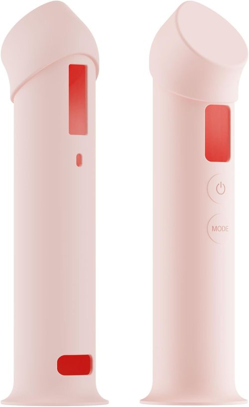 Age-R Silicone Protective Case - Durable Pink Cover for Booster Pro Device