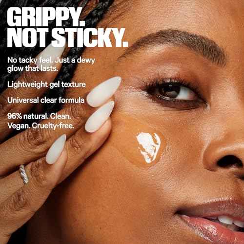 Milk Makeup Hydro Grip Primer with Hyaluronic Acid + Niacinamide ? Hydrating Face Primer Grips Makeup for Up to 12 Hours ? Silicone-Free, Lightweight Gel with Dewy Finish