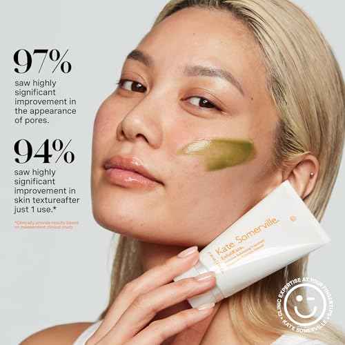 Kate Somerville ExfoliKate Intensive Exfoliating Treatment ? Salicylic Acid and Lactic Acid Super Facial Scrub and Mask, Improves Texture and Pores, 0.5 Fl Oz