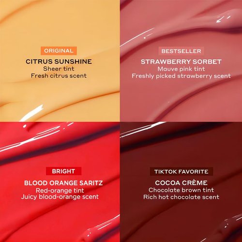 Pout Preserve Peptide Lip Treatment, lip balm，lip peptide，pout preserve summer lip gloss (Blood Orange)