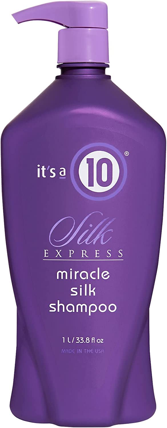 It's a 10 Haircare Silk Express Miracle Shampoo - 33.8 oz for Silky Smooth Hair