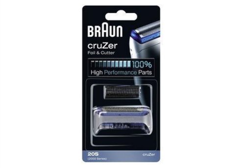 Braun 20S CruZer Replacement Razor Head - Precision Shaving | Compatible with CruZer 2000 Series