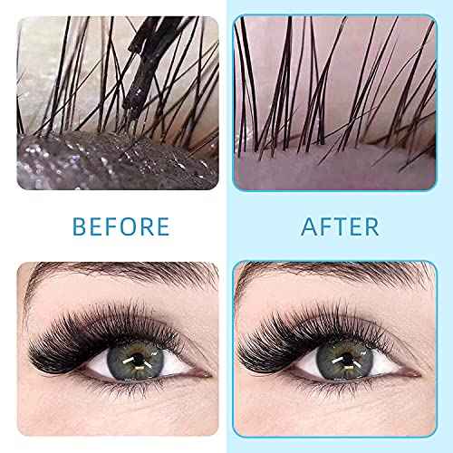 Eyelash Cleanser Concentrate 100ml Unscented Professional Lash Shampoo Foaming Cleanser Wash for Extensions Lashes with Salon Home Care-Makes 20 Bottles