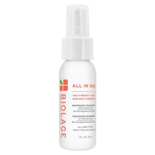 Biolage All-In-One Multi-Benefit Spray | Leave-In Treatment & Heat Protectant for All Hair Types, Coconut Oil, Vegan