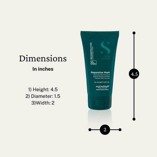 **Alfaparf Milano Reparative Hair Mask - Deep Conditioning Treatment for Damaged Hair**