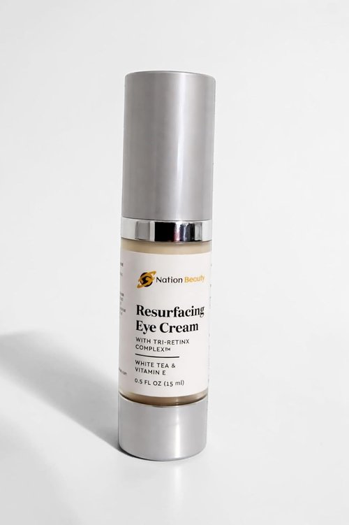 Nation Beauty Resurfacing Eye Cream - Tri-RetinX Complex for Powerful Anti-Aging Benefits