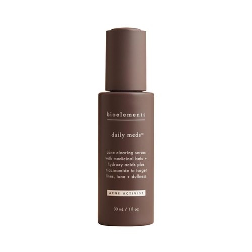 Bioelements Daily Meds Acne Clearing Serum - 1 Fl Oz | Targets Lines, Tone & Dullness with Beta & Alpha Hydroxy Acids