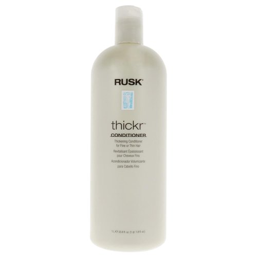 RUSK Thicker Thickening Conditioner - Strengthen & Repair Fine Hair | Daily Use, 33.8 oz