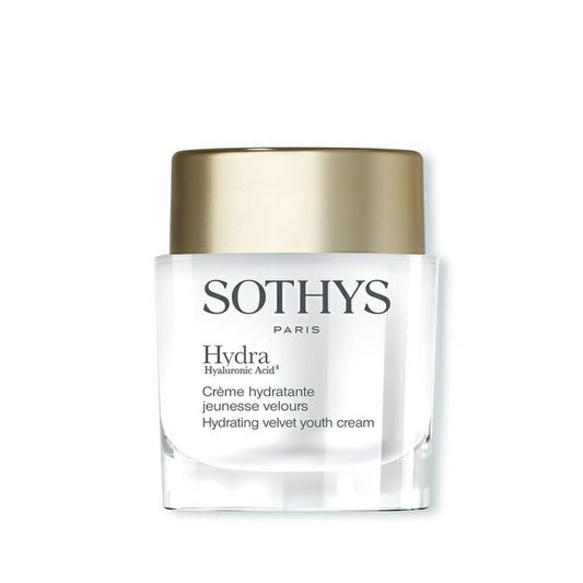 SOTHYS Hydrating Velvet Youth Cream - Face Moisturizer with Hyaluronic Acid for Plump Skin | Normal to Dry Skin