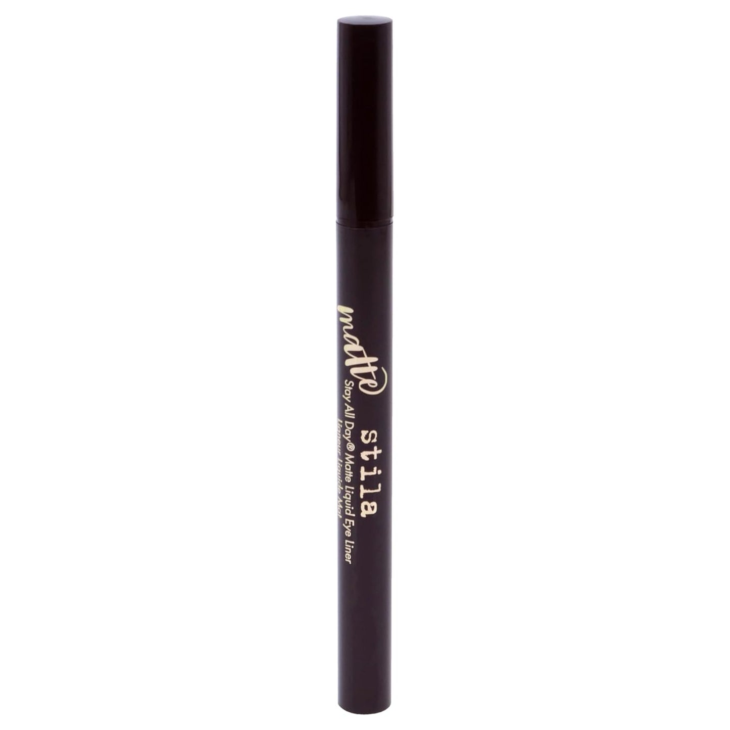 Stila Stay All Day® Matte Liquid Eye Liner - Long-Lasting, Smudge-Proof Formula | Deep Black Color
