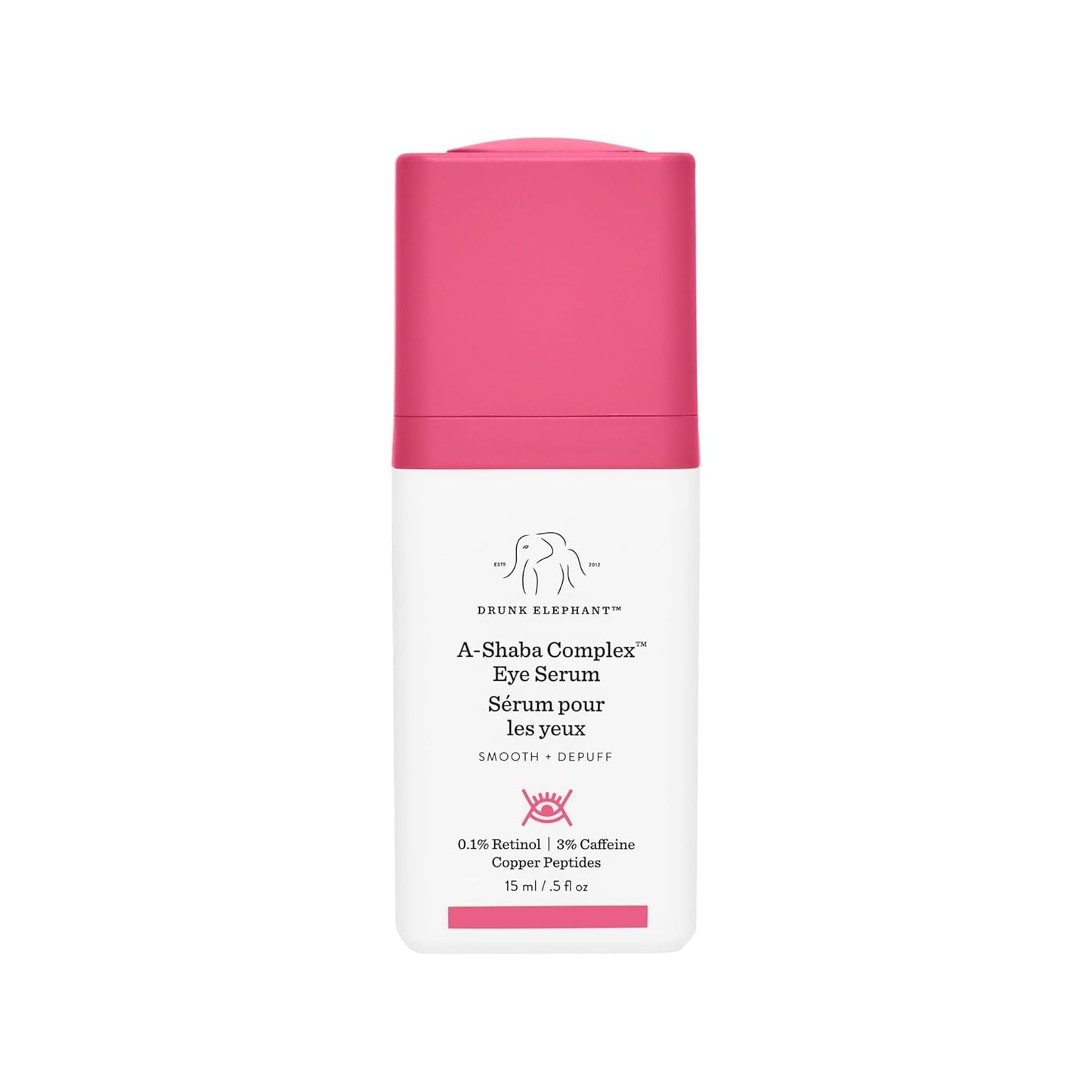 Drunk Elephant A-Shaba Complex Eye Serum - .1% Retinol for Youthful Skin | Clean Clinical Formula