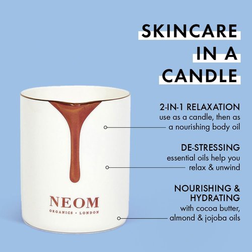 NEOM Intensive Skin Treatment Candle - Relaxing Lavender, Jasmine & Rosewood Blend