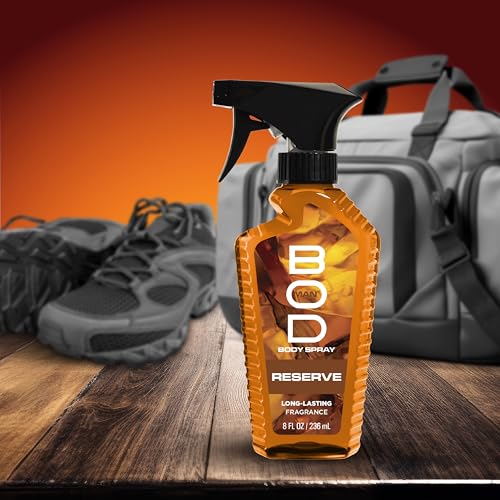 BOD man Fragrance Body Spray, Blue Surf, 8 fl oz