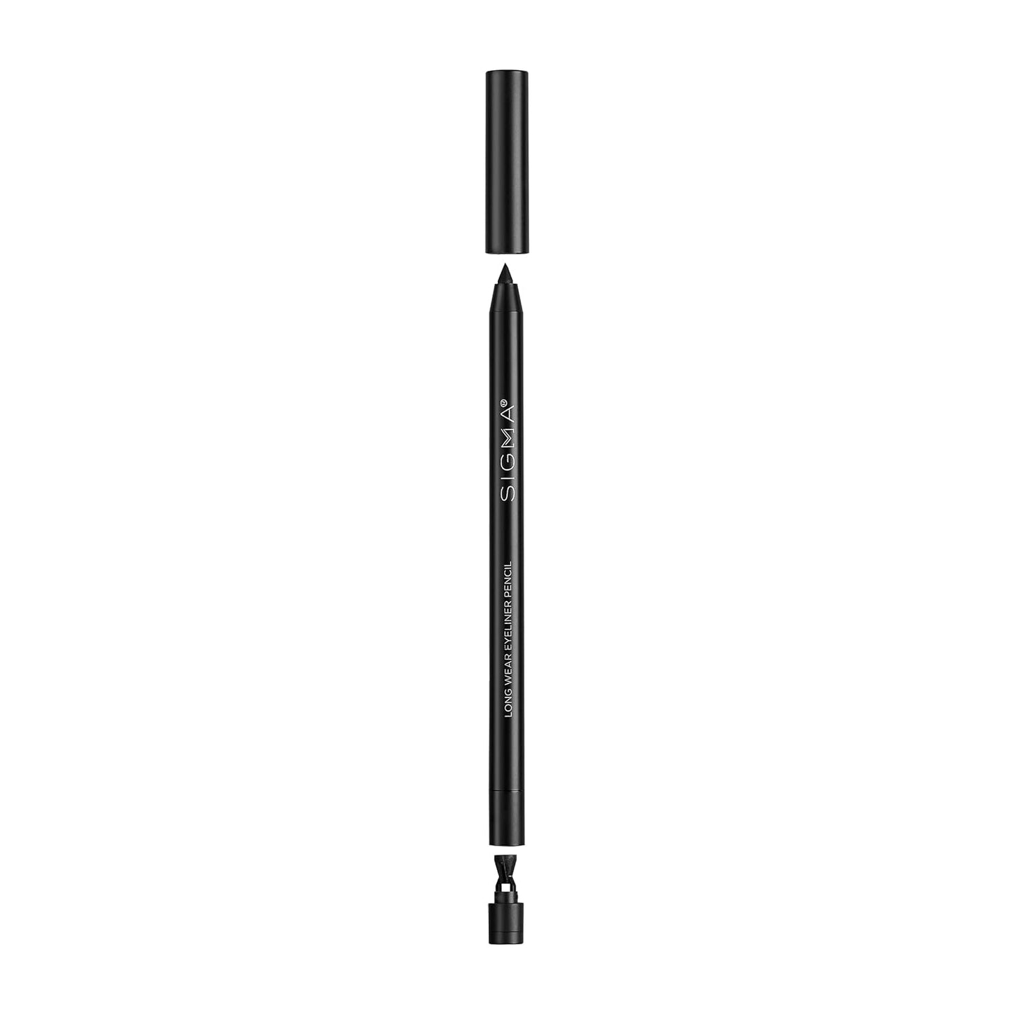 Sigma Beauty Long Wear Eyeliner Pencil - Intense Wicked Black for All-Day Precision