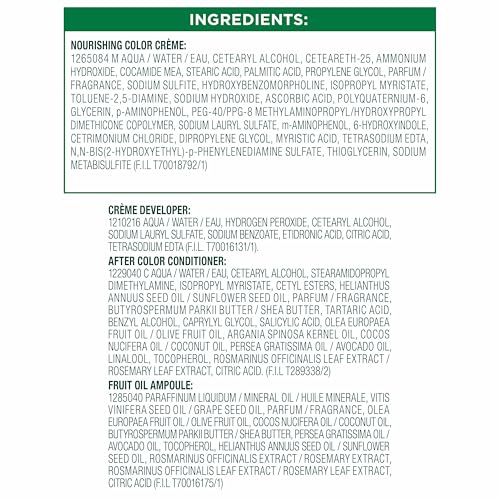 Garnier Nutrisse Ultra Crème Hair Color, Permanent Hair Dye with 100% Gray Coverage, Vegan & Cruelty-Free, 43 Dark Golden Brown (Cocoa Bean), 1 Count