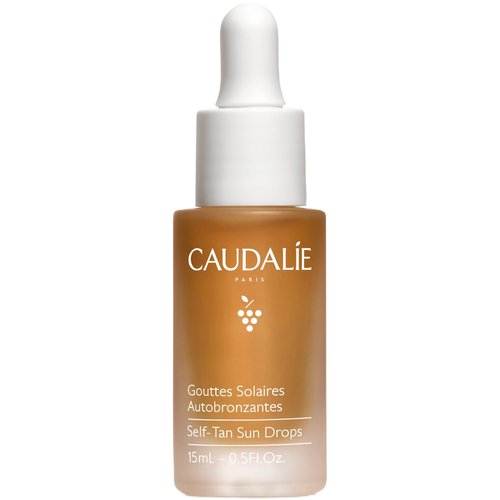 Caudalie Self-Tan Sun Drops - Hydrating Face Tanning Drops for Customizable, Gradual Tan | 15 mL