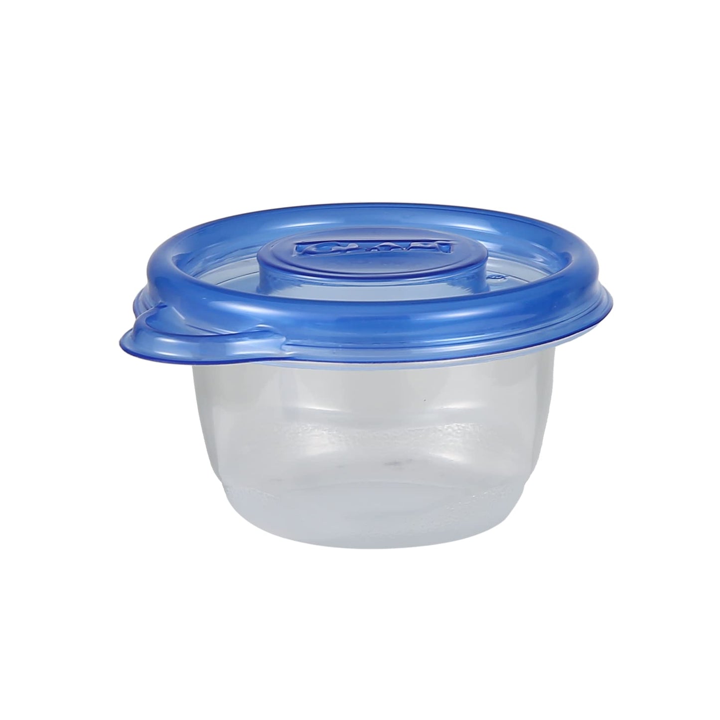 Glad GladWare To Go Snack Food Storage Containers - Medium Round - Meal Container Holds up to 24 Ounces of Food - Lock Tight Seal, 4 Count