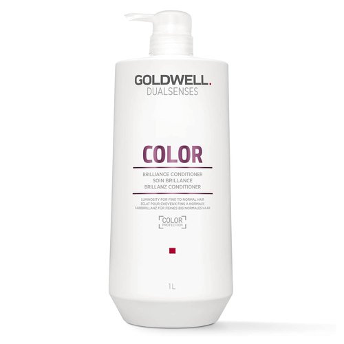 Goldwell Dualsenses Color Brilliance Conditioner - 1L for Vibrant, Long-Lasting Color Care