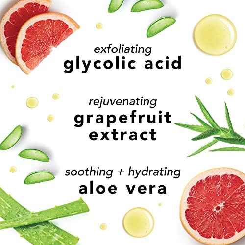 Mario Badescu Glycolic Acid Toner for Dry and Combination Skin, Alcohol-Free Facial Toner for Aging Skin, Formulated with Exfoliating Glycolic Acid & Antioxidant Grapefruit Extract