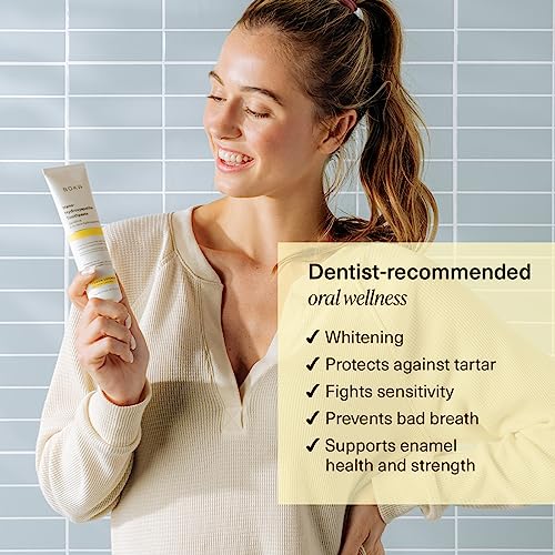 Boka Fluoride Free Toothpaste- Nano Hydroxyapatite, Remineralizing, Sensitive Teeth, Whitening - Dentist Recommended for Adult, Kids Oral Care- Lemon Lavender Flavor, 4 Fl Oz 1Pk US Manufactured