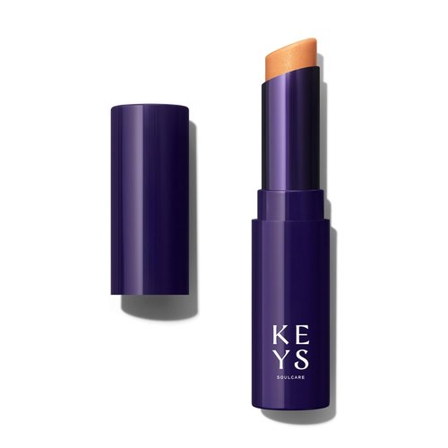 Keys Soulcare Comforting Tinted Lip Balm - Moisturizes & Smooths Dry Lips | Buildable Sheer Color, Vanilla Scent
