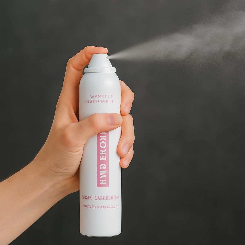 Skiennix Aluminum-Free Deodorant Spray - Vanilla & Raspberry Scent, Gentle Odor Protection, 3.5 oz
