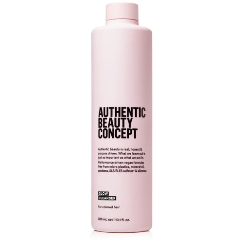 Authentic Beauty Concept Glow Cleanser - Vegan & Cruelty-Free Shampoo for Color Treated Hair | Preserves Color & Seals Cuticle