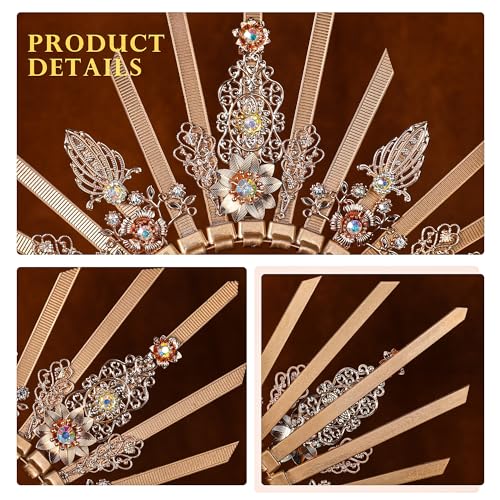 COSUCOS Gold Halo Sunburst Spike Crown - Zip Tie Greek Costume Goddess Headpiece Medusa Queen Adult Headdress Flower Piece Crown Headband Accessories