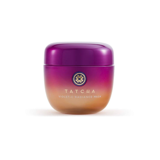 TATCHA Violet-C Radiance Mask - Creamy Firming Treatment with Vitamin C for Glowing Skin | 50 ml