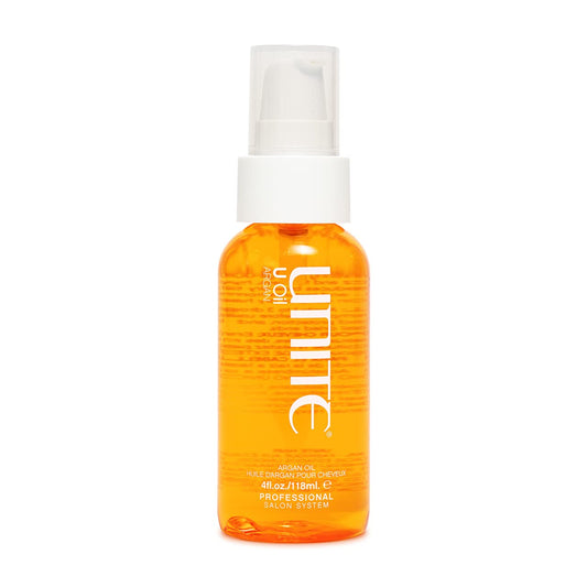 UNITE Hair U Oil - Argan Infused Hydrating Oil for Shine & Frizz Control | 4 Fl Oz, All Hair Types