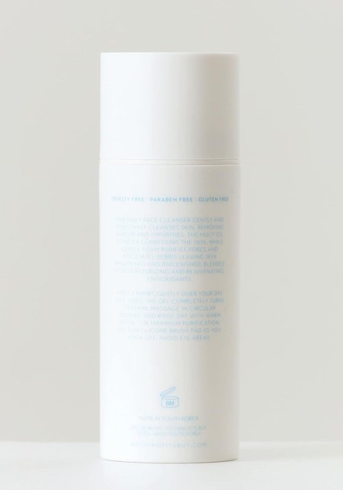Oxygen Bomb Foaming Gel - Dual Texture Pore Purifying Face Mask & Daily Cleanser | Hydrates & Refines, 3.4 Oz