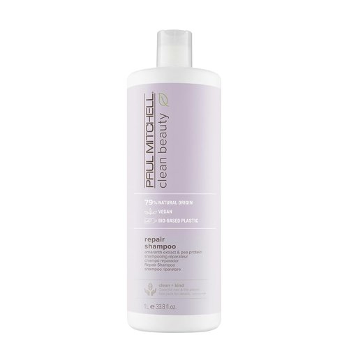 Paul Mitchell Clean Beauty Repair Shampoo - Strengthens & Protects Damaged Hair | 10.1 oz