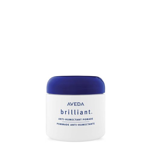Aveda Brilliant Anti-Humectant Pomade - Prevent Frizz & Flyaways | Humidity Protection for Curly Hair | 2.5 Ounce