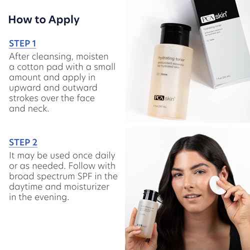 PCA SKIN Hydrating Face Toner - Alcohol-Free Moisturizing Antioxidant Facial Treatment to Purify Pores, Alcohol-Free & Non-Comedogenic Formula
