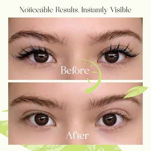 CALAILIS Lash Remover for Lash Extensions Low Irritation Eyelash Extension Remover for Sensitive Skin Quick Dissolves Lash Extension Remover Kit for Professional or Salon Use (10g, Aloe)