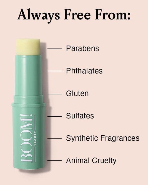 Boomstick GLO ® Hydrating Face Balm Stick - Natural Dewy Glow for Mature Skin | Moisturizes Face, Lips & Under Eyes