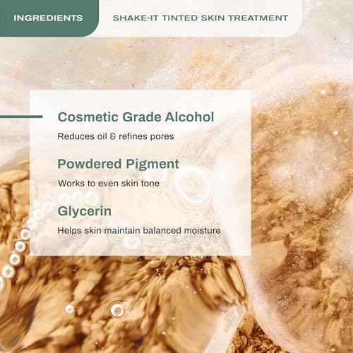 Erno Laszlo Shake-It Tinted Skincare Finisher, Neutral Face Tint for Lighter Complexions, Even Skin Tone & Refine Pores - Pore Minimizer for Face with Natural Matte Finish (3 Fl Oz) Tinted Moisturizer